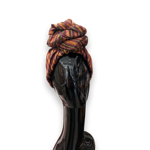 Mahogany Ginger Turban Wrap