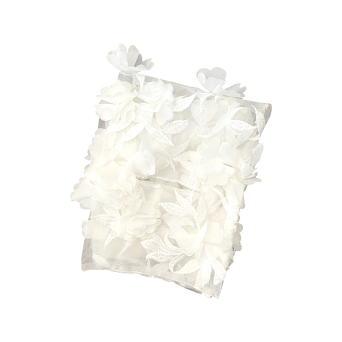 Bright White Flower Headband
